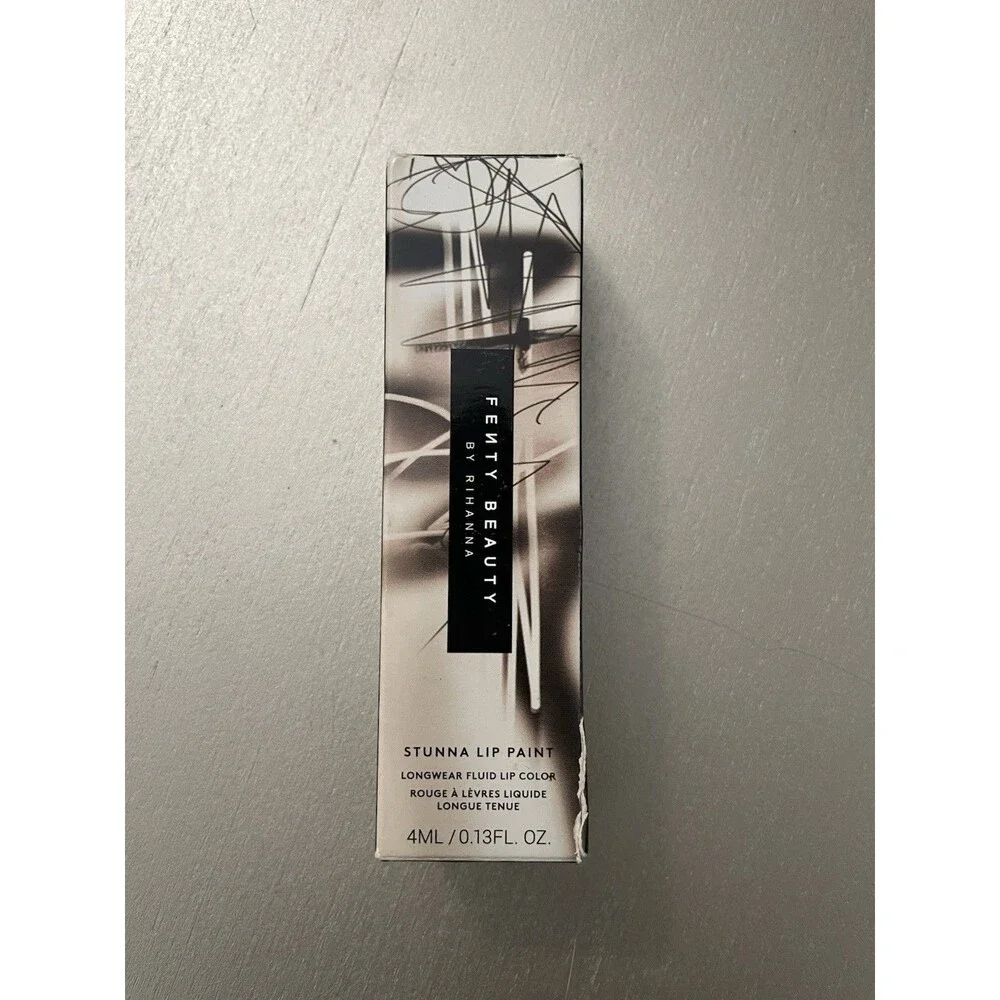 Fenty Beauty Rihanna Stunna Lip Paint Lipstick Uncensored Red In Box Authentic